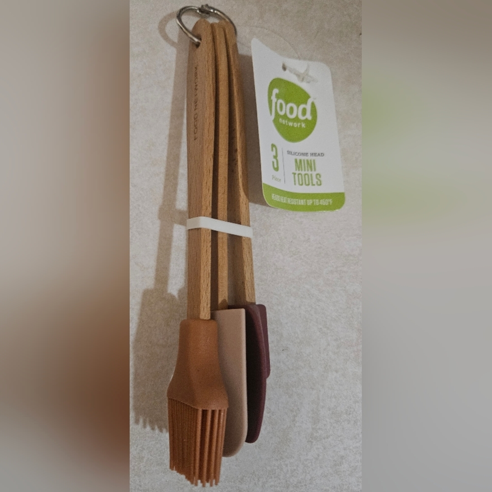 Food  Network  Mini Silicone Kitchen Utensil Set